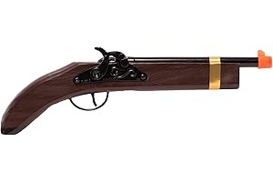 Parris Cap Gun as Kentucky Pistol, Wood/Steel Replica