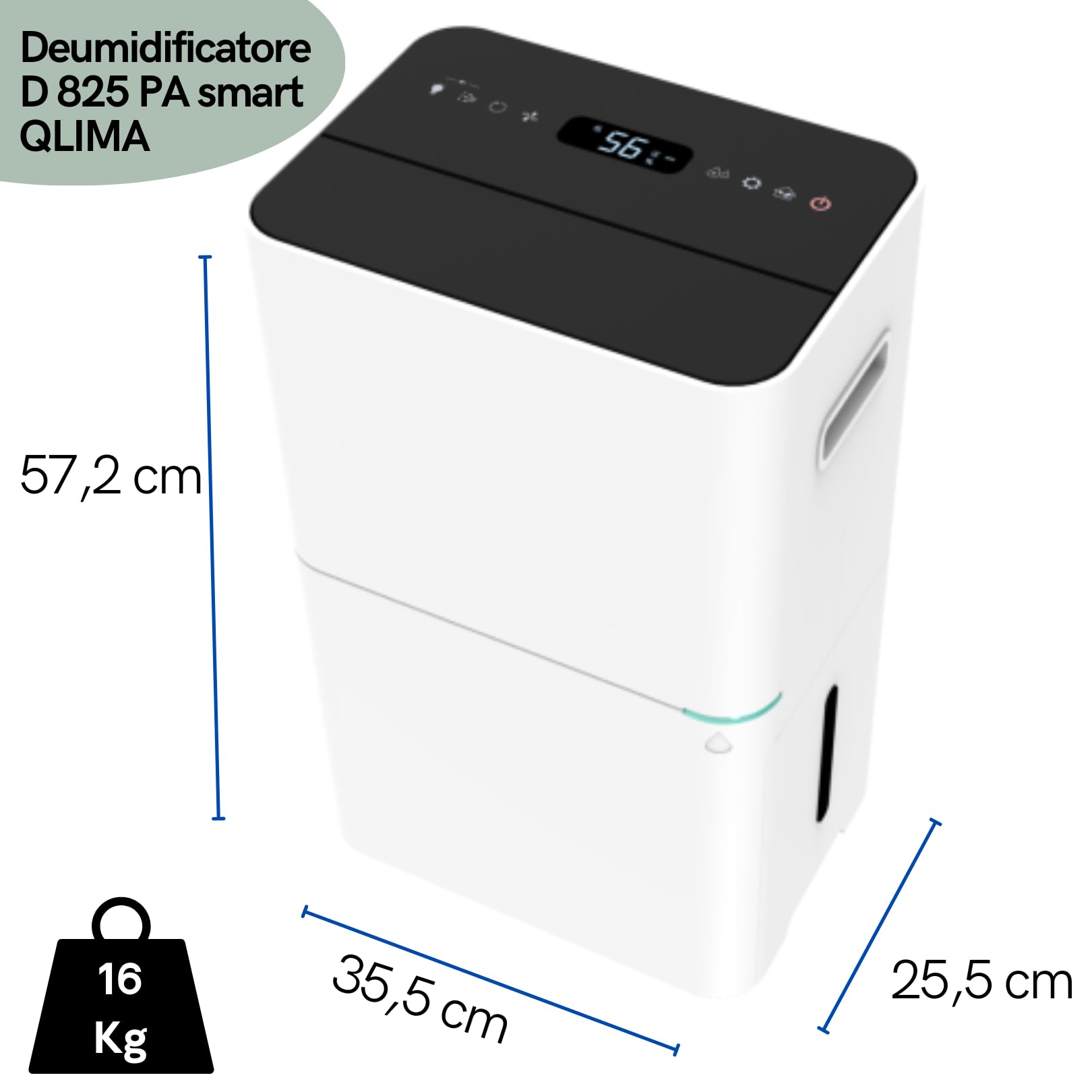Osuszacz powietrza D 825 PA SMART