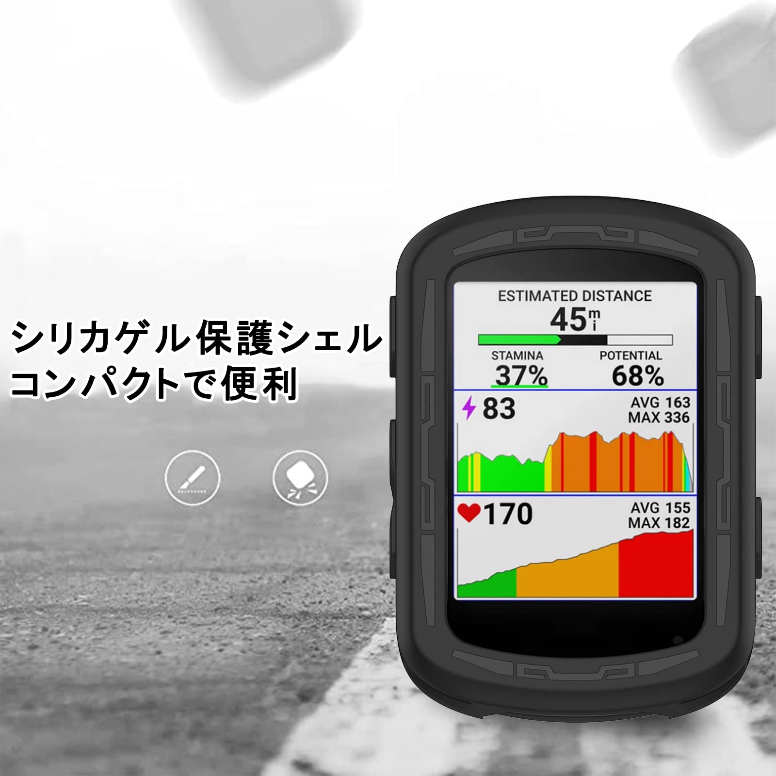 Garmin Edge840 カバー付き Amazon.co.jp: For Garmin Edge 840/540 用 ケース サイクル