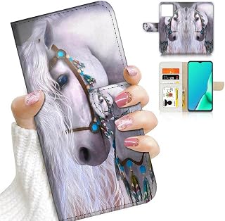for iPhone 16 Pro Max, Designed Flip Wallet Phone Case Cover, A20470 White Horse Princess 20470