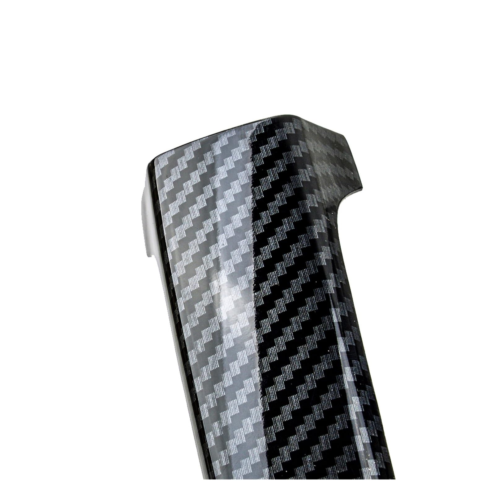 DEHIWI Maniglie interne per portiere 8 Pz/set Nero In Fibra Di Carbonio Stile Porta Laterale Maniglia Tappo Di Copertura Trim Per Impreza Berlina Hatchback 2011 2010-2008 LHD