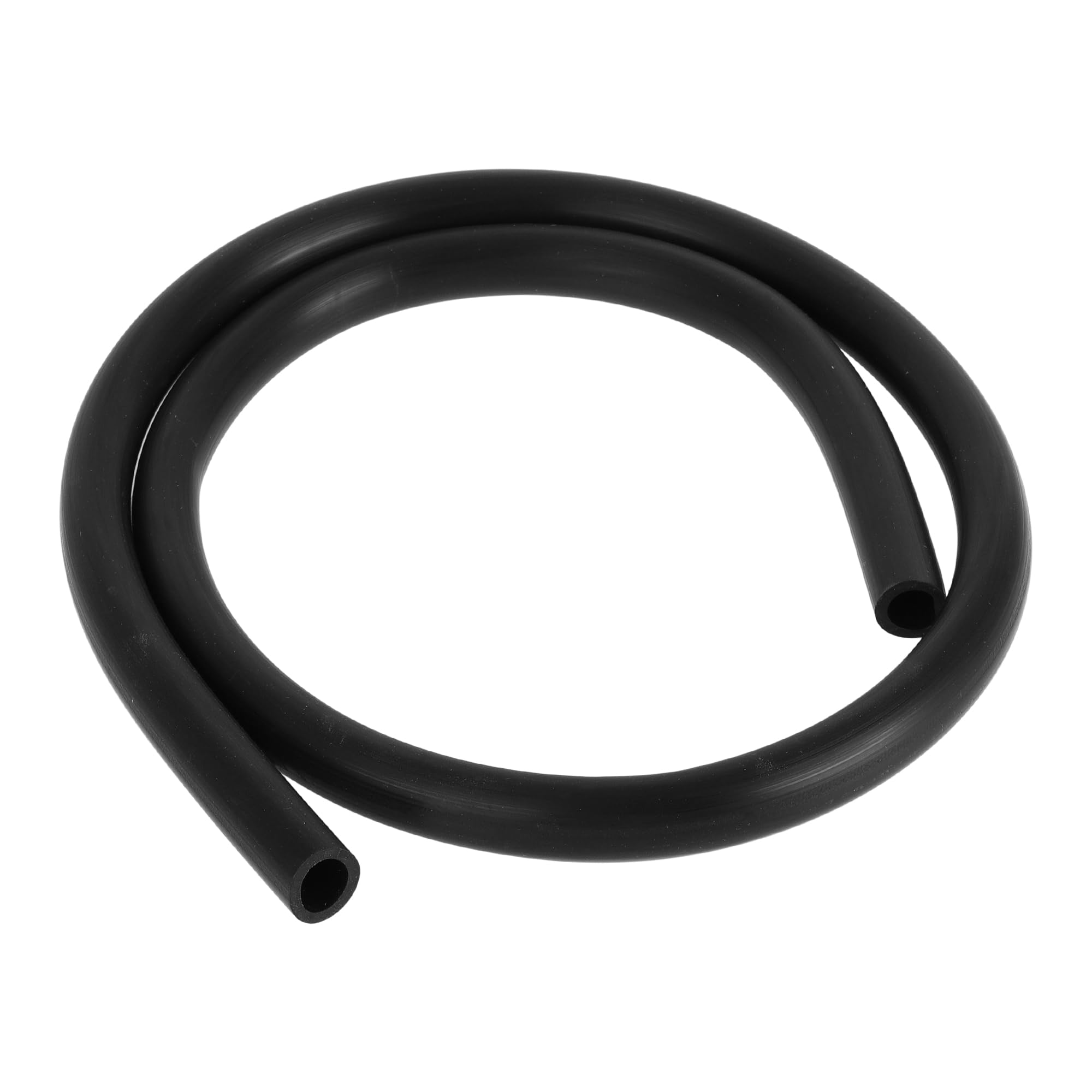 A ABSOPRO Tubo in Silicone per Aspirazione ad Alta Temperatura 1/2" 12mm ID 2.5mm Spessore Linea di Aspirazione per Auto Silicone Nero 1 pezzo