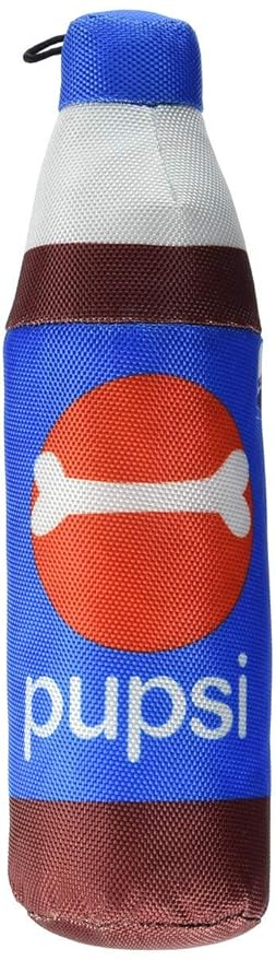 SPOT by Ethical Products Fun Foods Dog Toys - The Whimsical Dog Toy with Squeaker for All Dogs - Chew Plush and Squeak Dog Toy Small and Large Breeds - Interactive Toy for Dogs - Pupsi