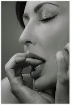 Sexy Girl Sultry Orgasm Black And White Canvas Painting Aesthetic Woman Naked Beautiful Butt Wall Art Poster Prints for Bedroom Living Room Home Decor4 Unframe-style 12" L X 18" W