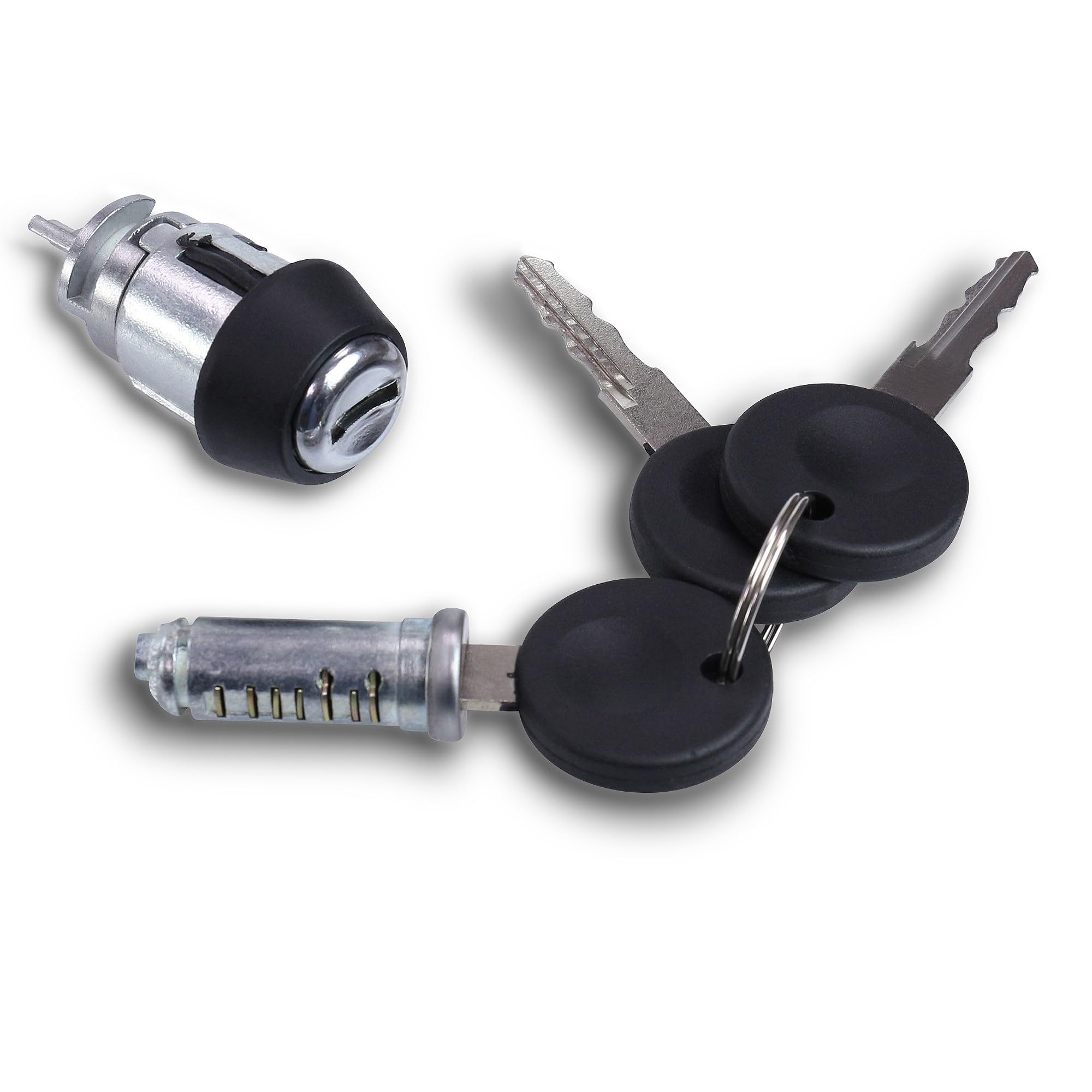 Set di serrature serratura di accensione + 2x maniglie delle porte + | Compatibile con: VW GOLF II, JETTA II