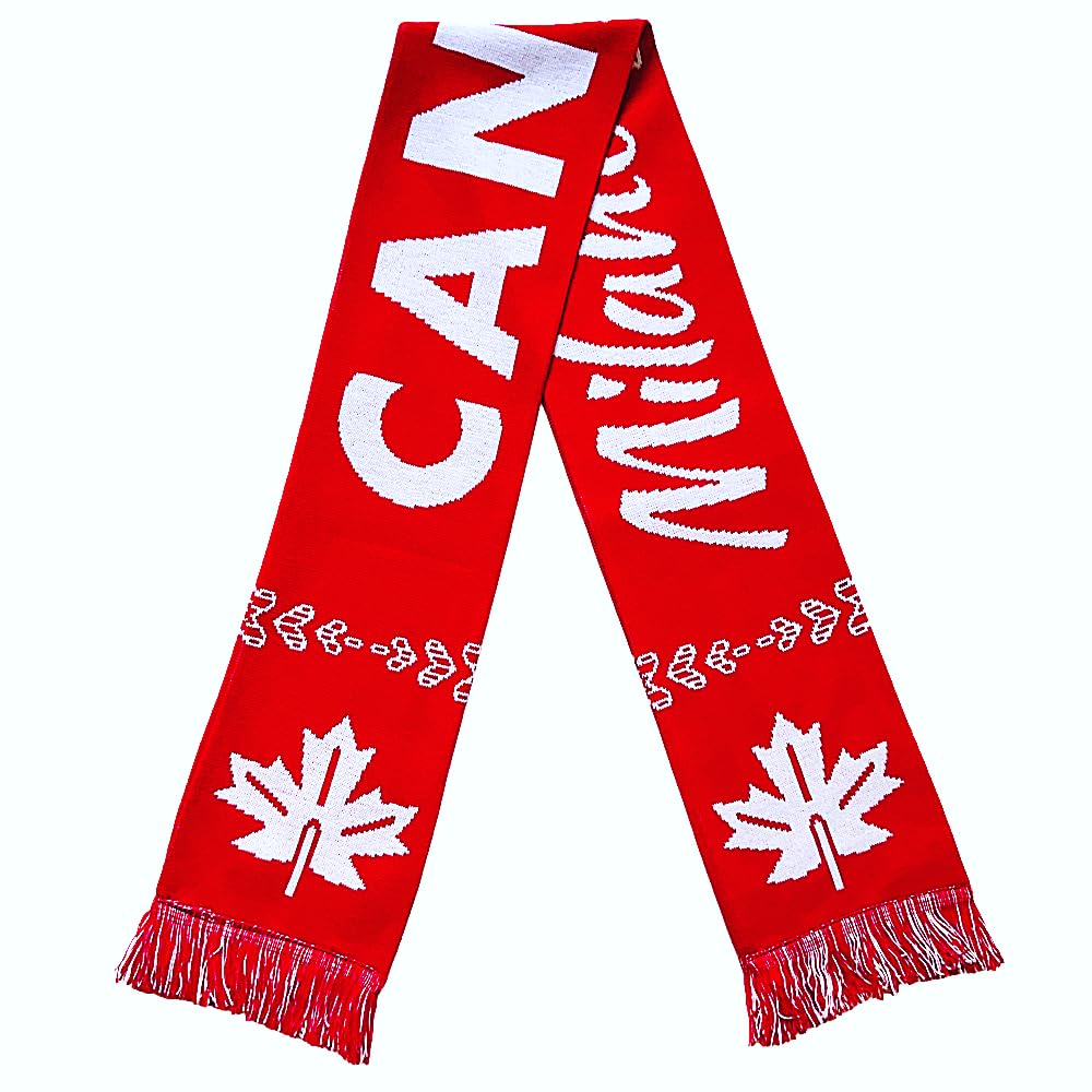 Code Ultras CANADA 2022 Winter Sports Fans Favorite Scarf, Black and White, 61 x 6,1 inches, US060