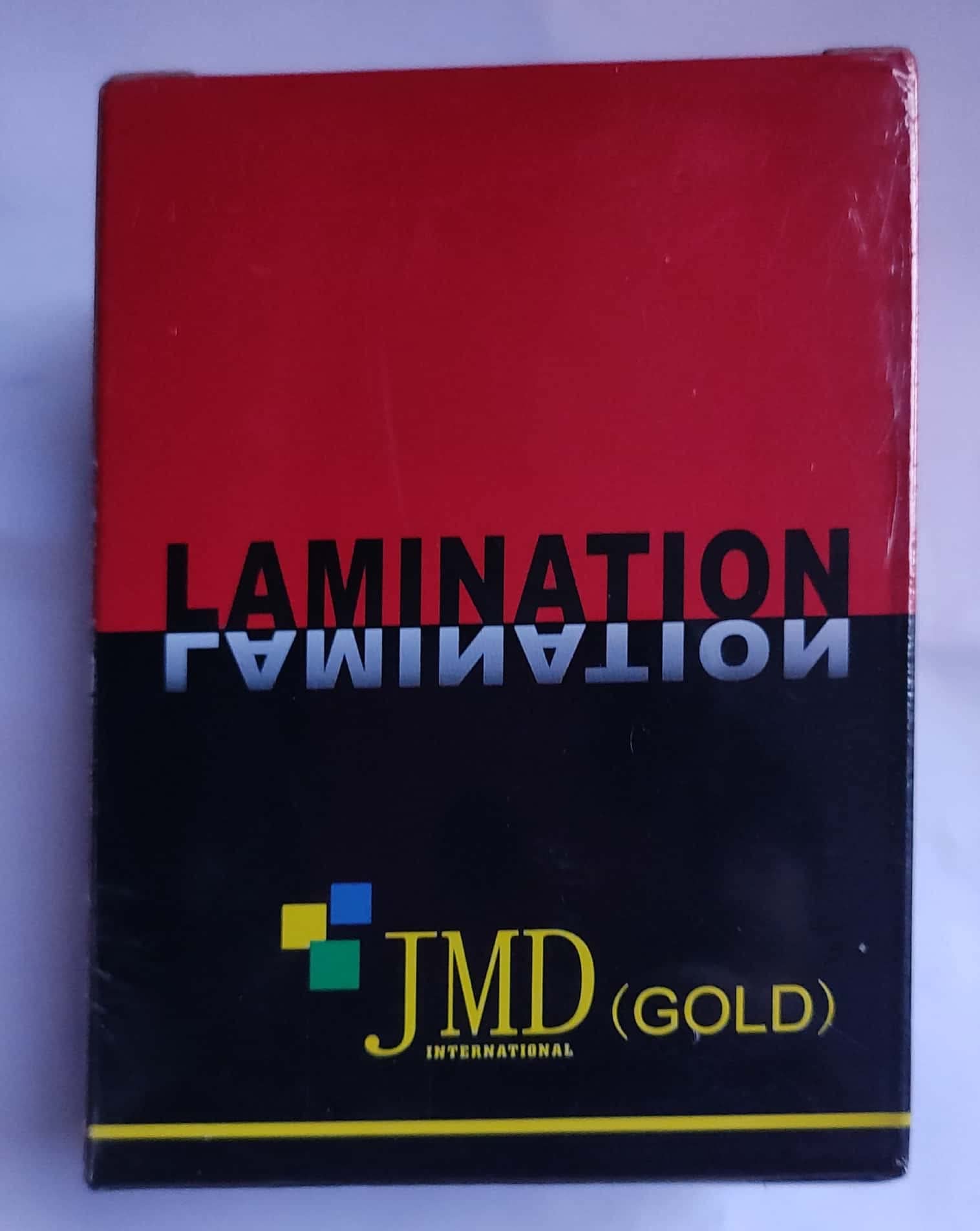 JMD Gold Lamination Pouch ID Card/Aadhaar Card Size 100X230