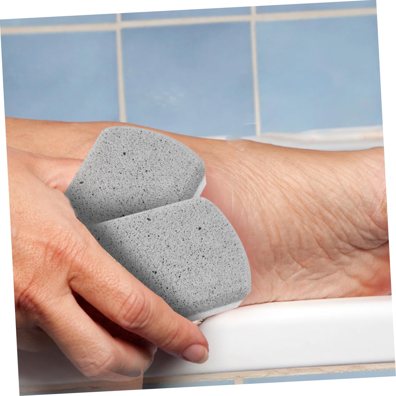 BUTIFULSIC Ergonomic Pumice Stone Foot Scrubber Pumice for Feet Stone for Dead Skin Removal