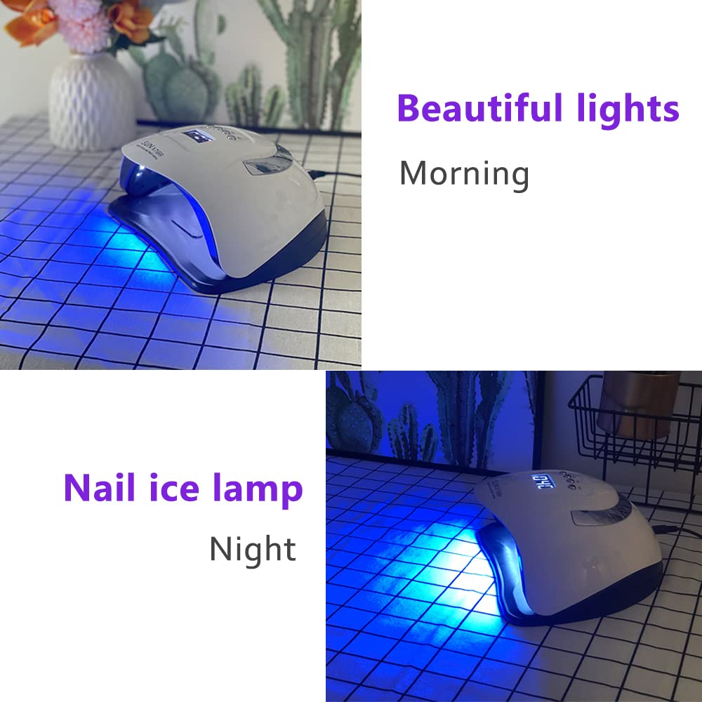 ZYC Lampada a LED per l'essiccatore per Unghie Professional Gel Polish LED Lampada per Unghie Portable per Manicure Lampada Lampada per Unghie per Salone