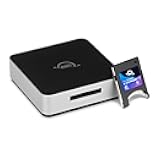 Atlas USB4 CFexpress 4.0 Type B Card Reader, 40Gb/s USB4 USB-C Port, Bus Powered, Includes Type A>B Adapter for Fast ingest of Type A Cards, Up to 5000MB/s Real-World Speed, USB-C Cable