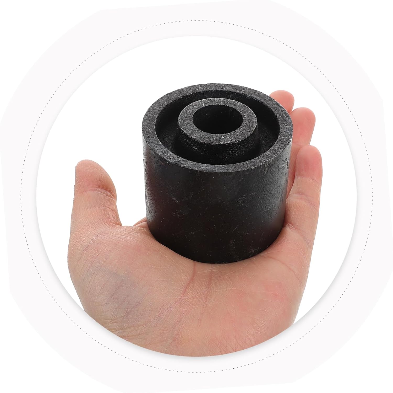 Hydraulic Jack Wheel Alloy Front Replacement for Trailer Jack
