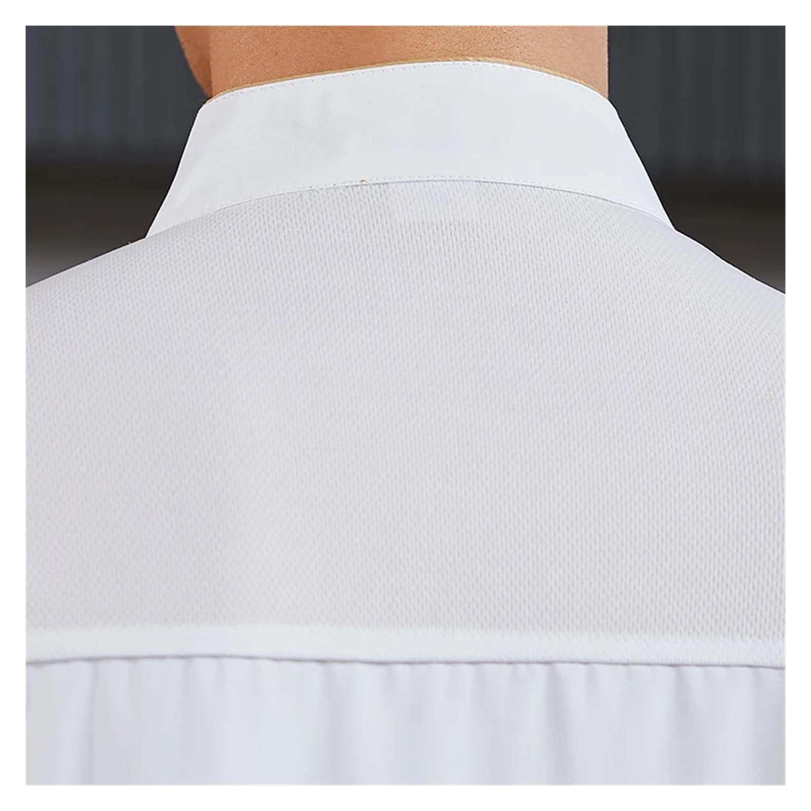 chaquetilla de cocina Camisa de chef, uniforme cocinero, ropa restaurante, catering, chaqueta, hombres, mujeres, unisex, panadería, camarero, verano manga corta, cafetería