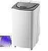 Spin Dryer 10 KG سعة كبيرة، الطاقة توفير الطاقة سبينر، 360 ° الضوء الأزرق المحمولة مجفف الملابس، مساحة إنقاذ غسالة، 2800 RPM، يصلح للبالغين الأطفال والطلاب