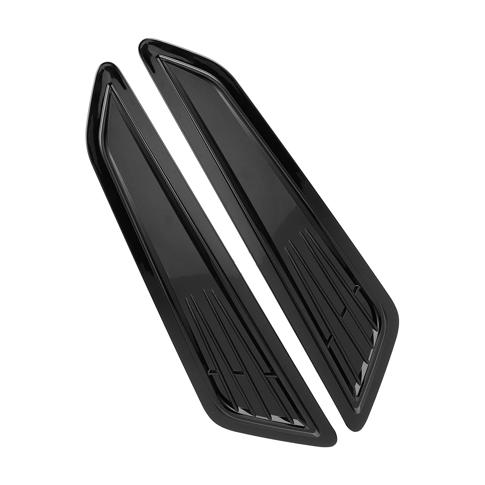 Aramox Osłona Wlotu Powietrza na Masce, materiał ABS, Chroni Przed Zadrapaniami, Czarne Wykończenie Maski w Błyszczącym Kolorze do Chevy Camaro LT/LS/RS 2016 do 2020