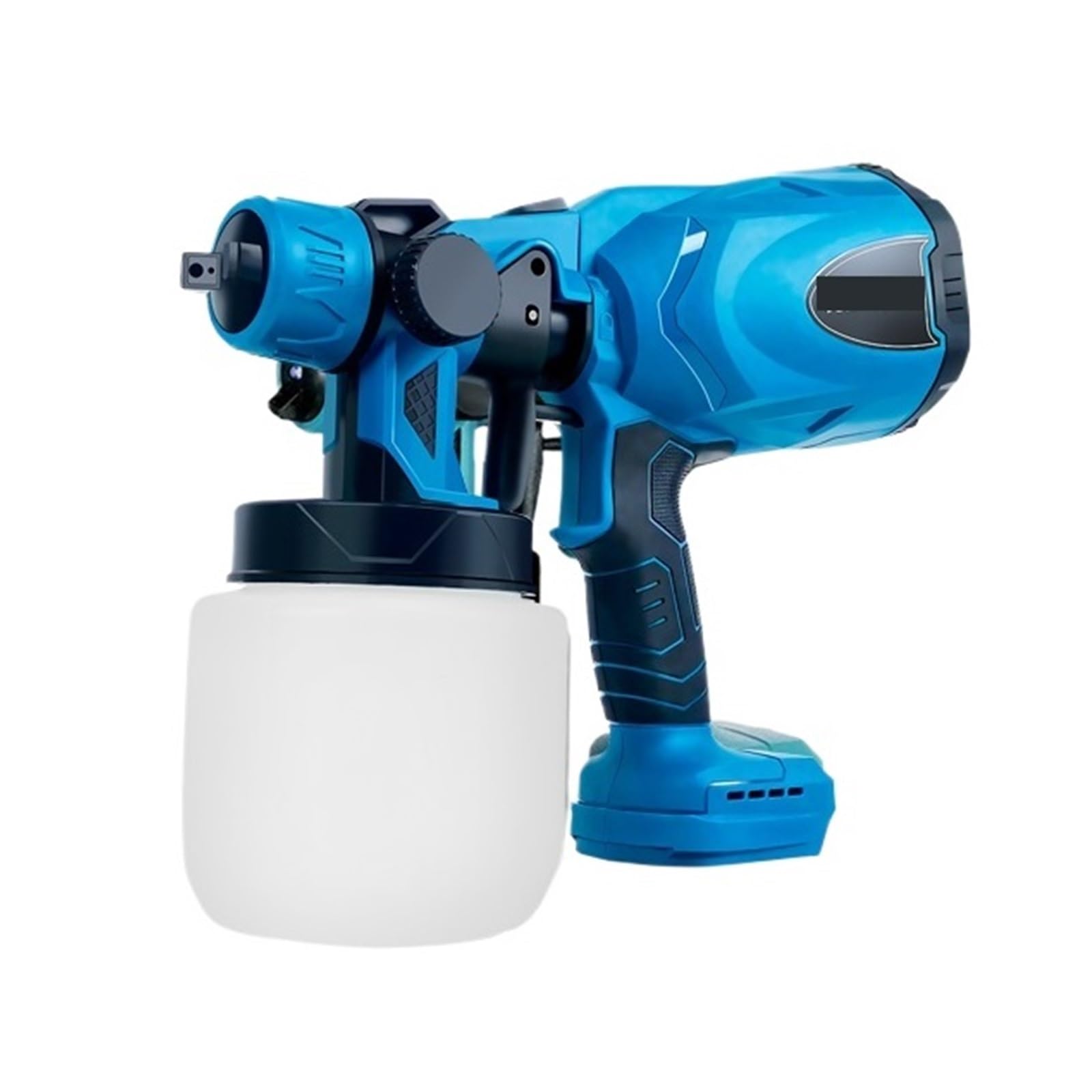 Elektryczny Pistolet Natryskowy Bezprzewodowy Ręczny Pistolet Do Malowania Natryskowego 800ml Meble Samochodowe Powłoka Stalowa Aerograf Pasuje Do Baterii 18-21V(No Battery)