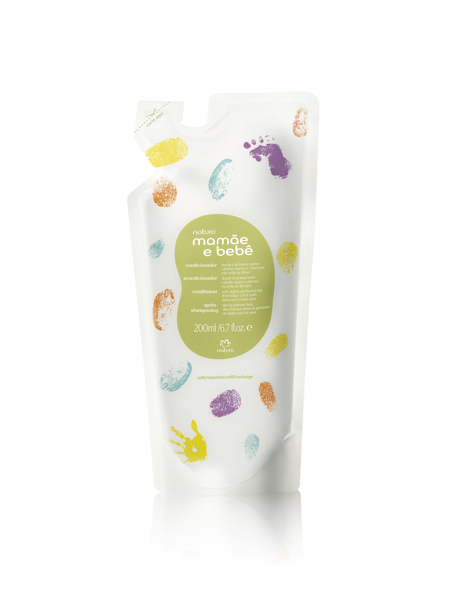 Natura - Linha Mamae e Bebe - Refil Condicionador 200 Ml - (Natura - Mom & Baby Collection - Conditioner Refill 6.76 Fl Oz)