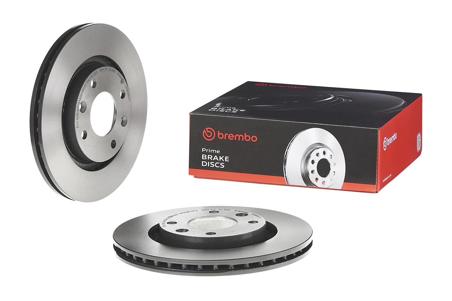 2x Brake Discs Pair Vented fits CITROEN C-ELYSEE DDHMRP, VTi Front 2012 on 266mm