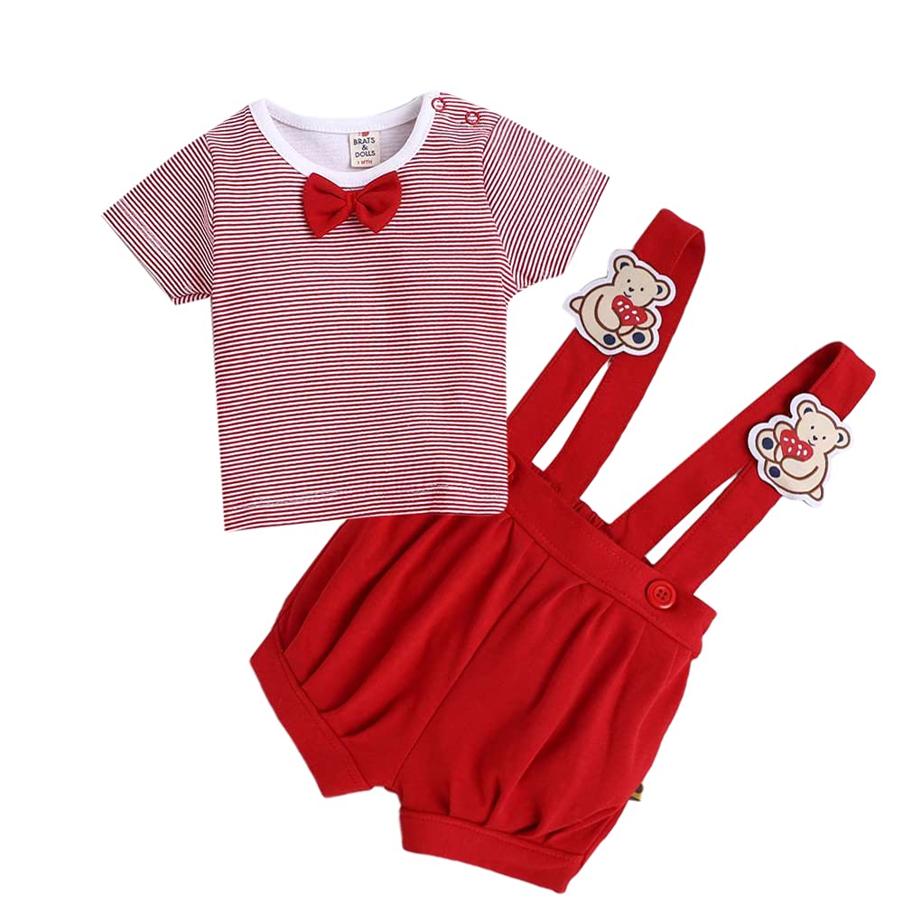 Buy Hopscotch Baby Boys and Baby Girls Cotton and Spandex Stripes