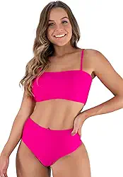 Biquini MVB Modas Top Faixa Hot Pants Cintura Alta