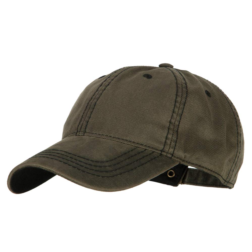 e4Hats.com Washed Deluxe Unstructured Wax Cotton Cap