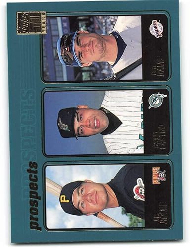 2001 Topps #369 J.R. HouseRamon CastroBen Davis NM-MT Florida MarlinsPittsburgh PiratesSan Diego Padres Baseball Florida Marlins