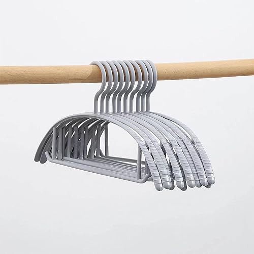 Perchas de plástico para ropa, antideslizantes, sin golpes, perchas para trajes, gancho resistente, perchas duraderas para suéteres, abrigos,