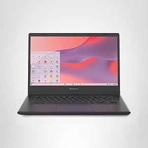 acer Gateway Chromebook 314 CBO314-1H-C476 Laptop | Intel Celeron N4500 | 14" Full HD (1920 x 1080) Display | 4GB LPDDR4X | 64GB eMMC | Wi-Fi 5 802.11ac | Chrome OS | Star Black