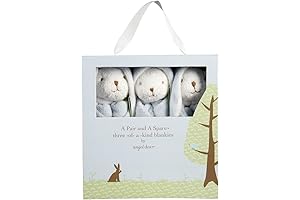 Adorable Angel Dear Blue Bunny Friends