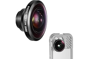 NEEWER HD 8mm Fisheye Phone Lens for Stunning Wide-Angle Perspectives