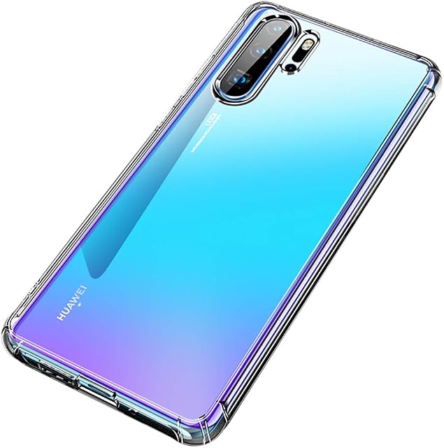 ULuck Case Huawei P30 Pro, Crystal Clear Anti-Yellow Case, Slim Soft TPU Silicone Shockproof Bumper Cover, Anti-Scratch Protective Case For Huawei P30 Pro- 6.47 inch
