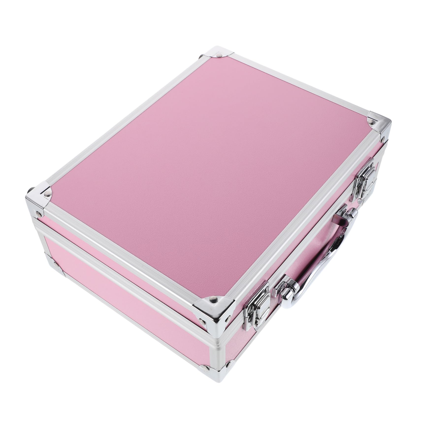 Outanaya Aluminum Alloy Makeup Box Large Capacity Tool Organizer Multipurpose Storage Case For Cosmetics Medical Supplies Jewelry Portable And Handheld Carry Case
