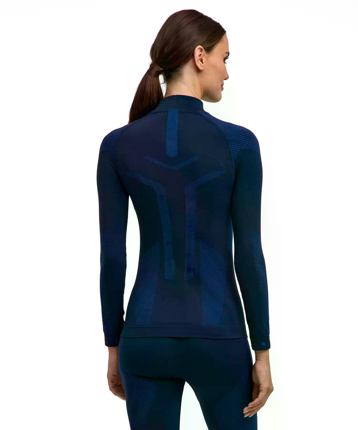 Falke Damen Warm Turtleneck Funktionsshirt Langarm schnelltrocknendes atmungsaktives nachhaltiges Funktionsmaterial für milde bis kalte Temperaturen warme Funktionsunterwäsche 1 Stück | für optimalen Feuchtigkeitstransport