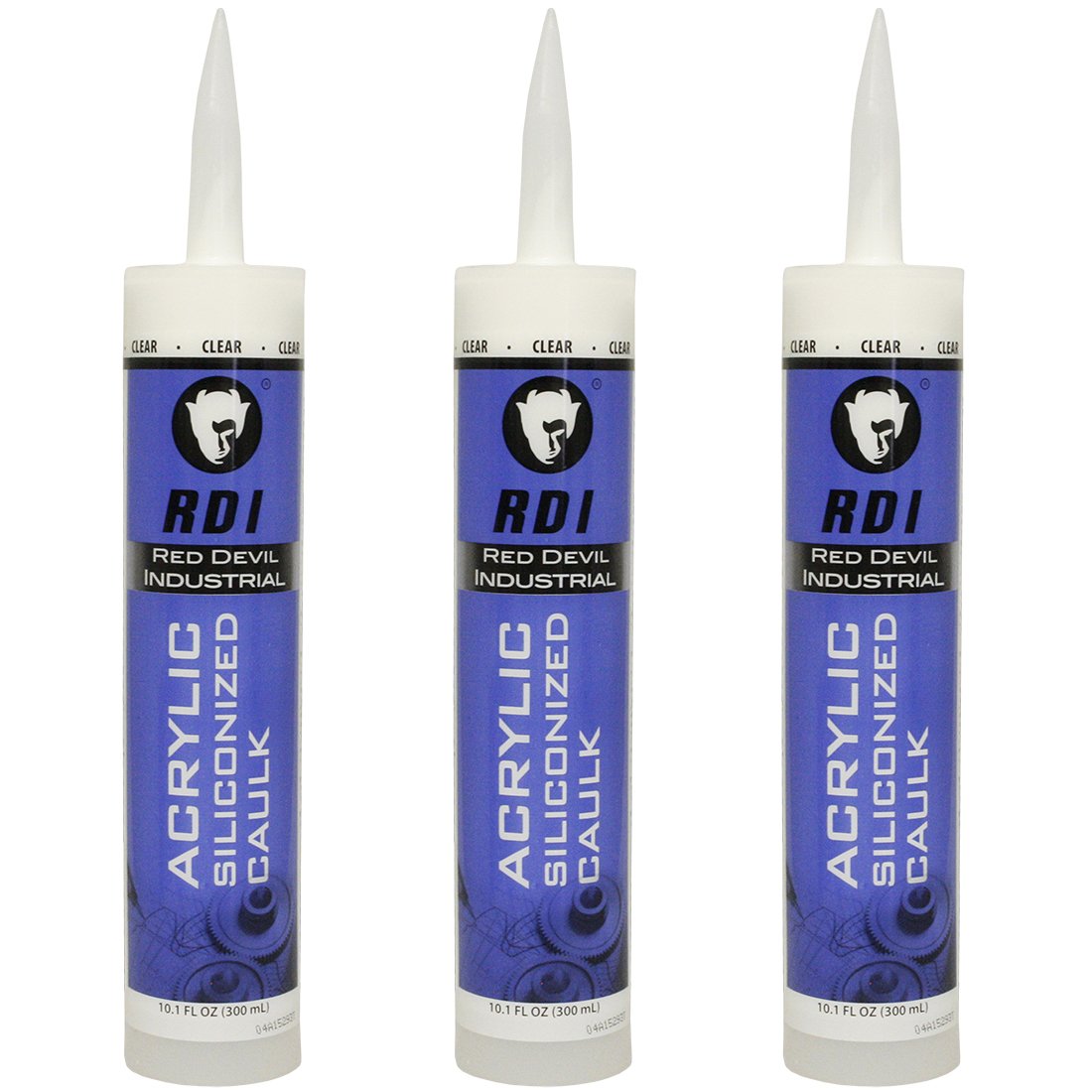 Siliconized Acrylic Caulk - Clear - 960 Pieces