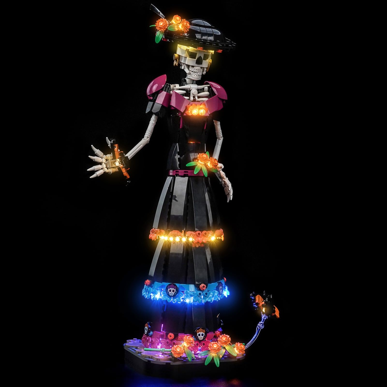 BrickBling Light Kit Compatible with Lego 21372 La Catrina (No Model)