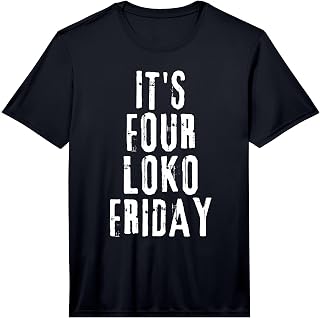 Mens Four Loko Friday Vibes Performance T-Shirt