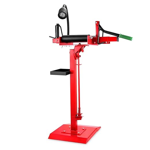 Vevor Manual Tire Spreader Portable Tire Changer with Stand Adjustable LED Light Tire Spreader Tool for Light Truck and Car : Automotive