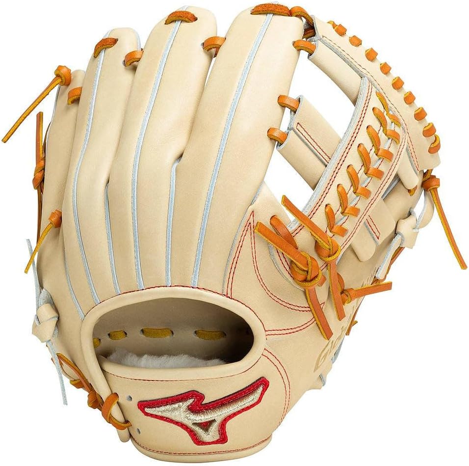 ミズノ グローバルエリート グローブ オレンジ 一般軟式 中学生 大人