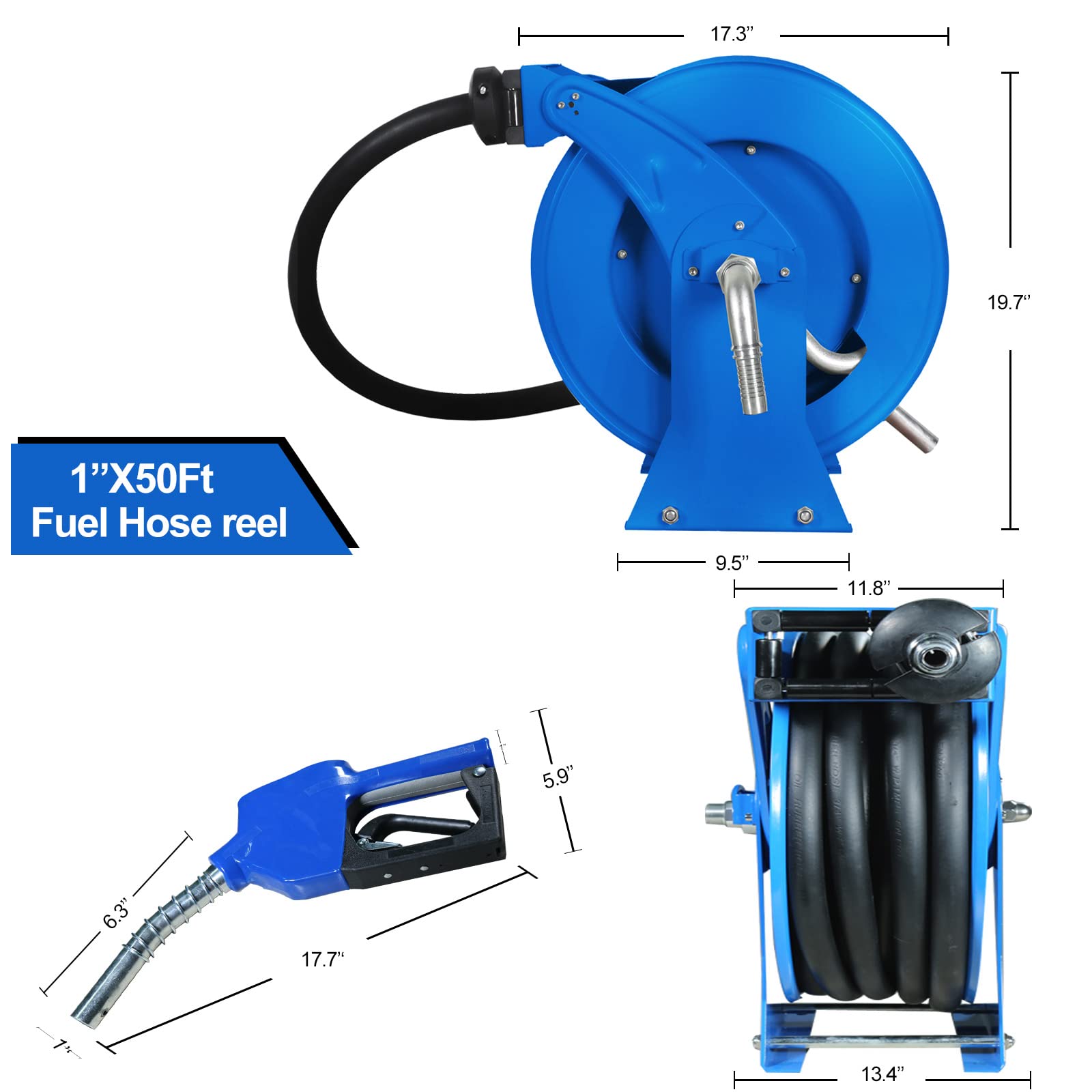 Retractable Fuel Hose Reel 1