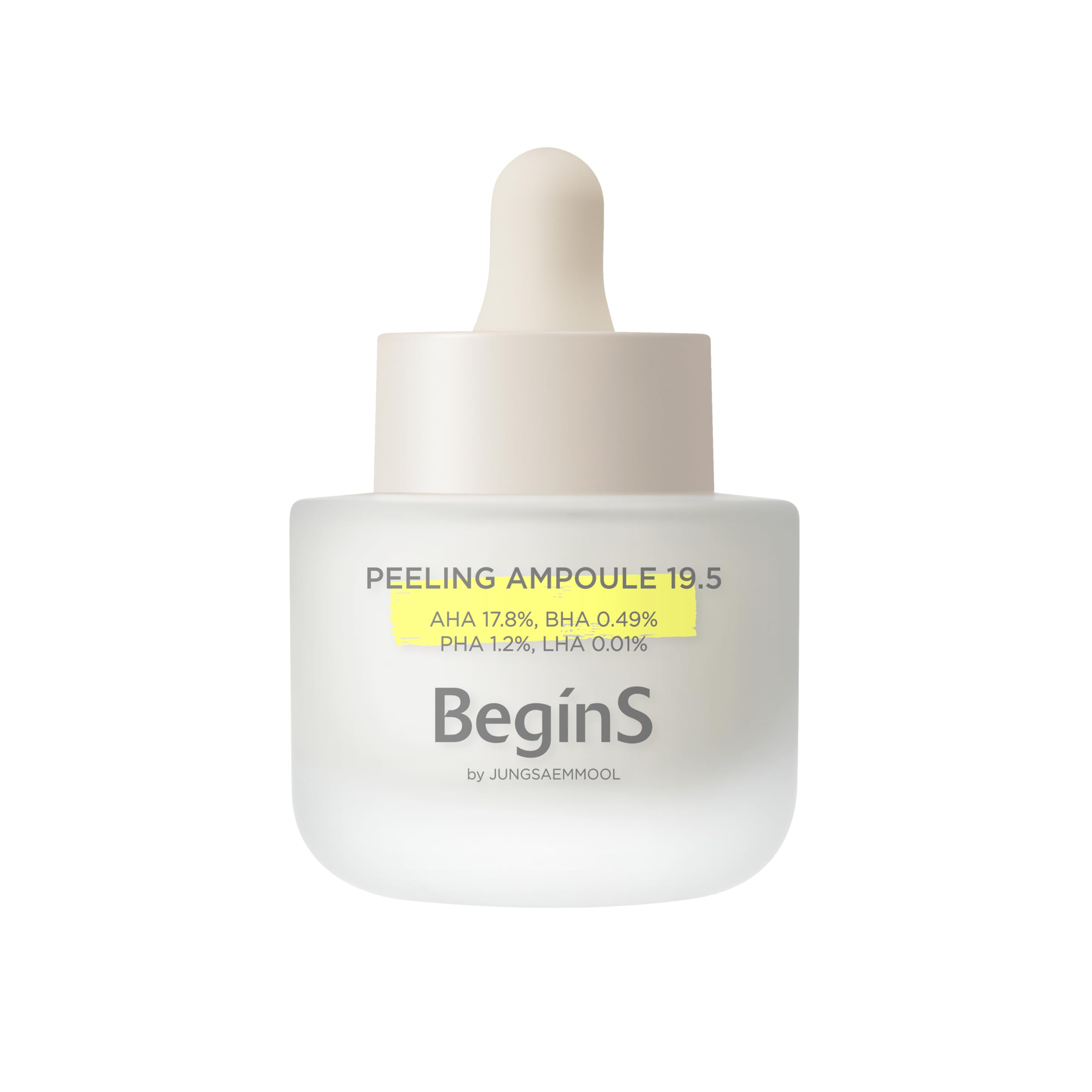 Amazon.com: Begins by JUNGSAEMMOOL Peeling Ampoule 19.5, 1.01 Fl