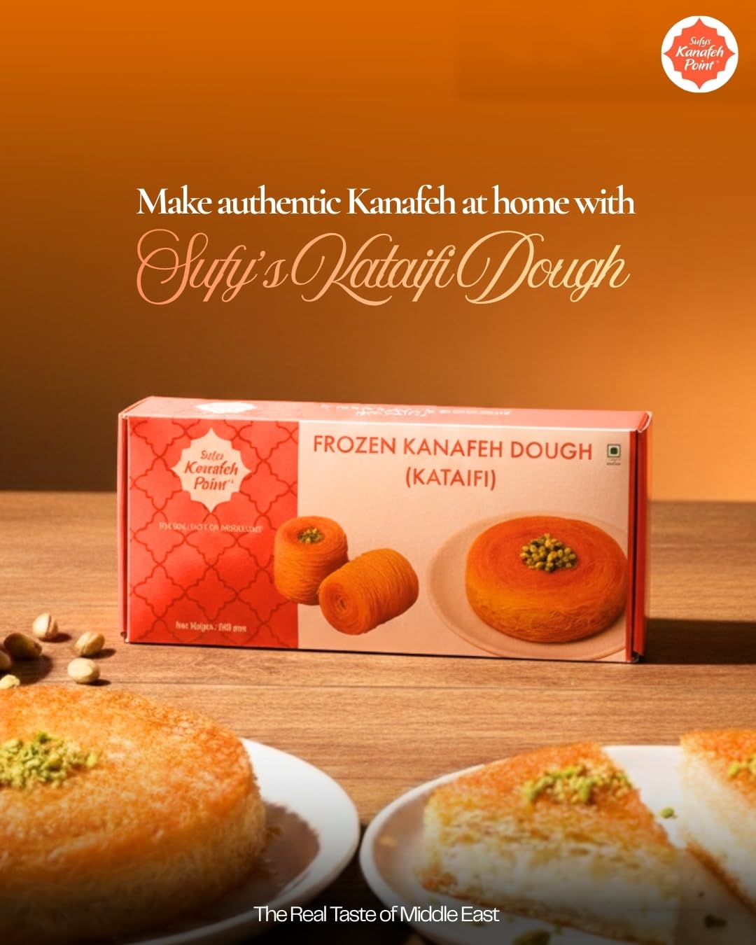 Sufy's Kanafeh Point Frozen Kanafeh Dough (Kataifi) | Kataifi