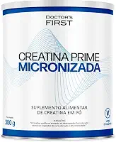 Creatina Micronizada - 300 g - Monohidratada/Com Laudo CQA 100% De Pureza Suplemento Alimentar Melhora Desempenho Fisico e Cognitivo- Doctor's First