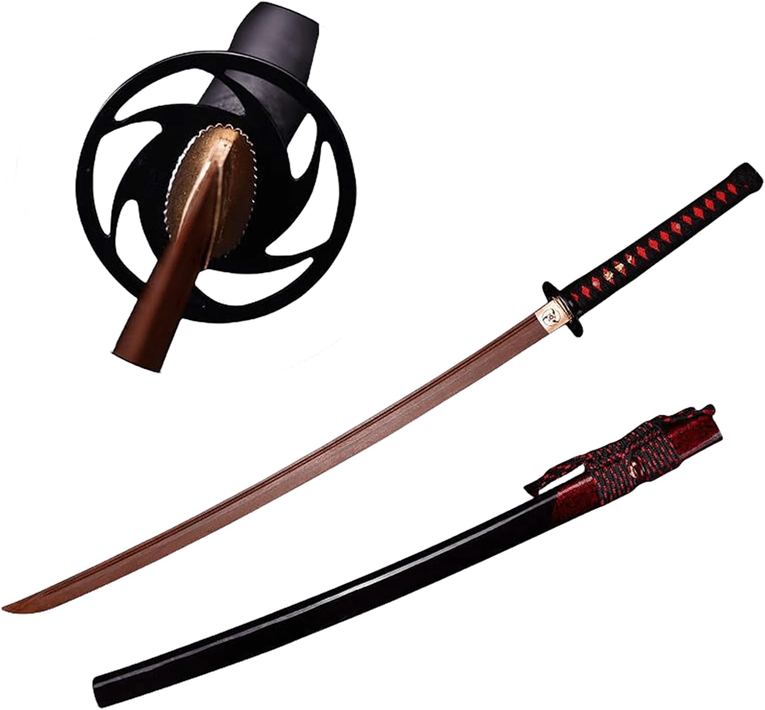 漢環首埋鞘片手直刀 古兵器 武具 刀装具 日本刀 模造 【長いシンプルな