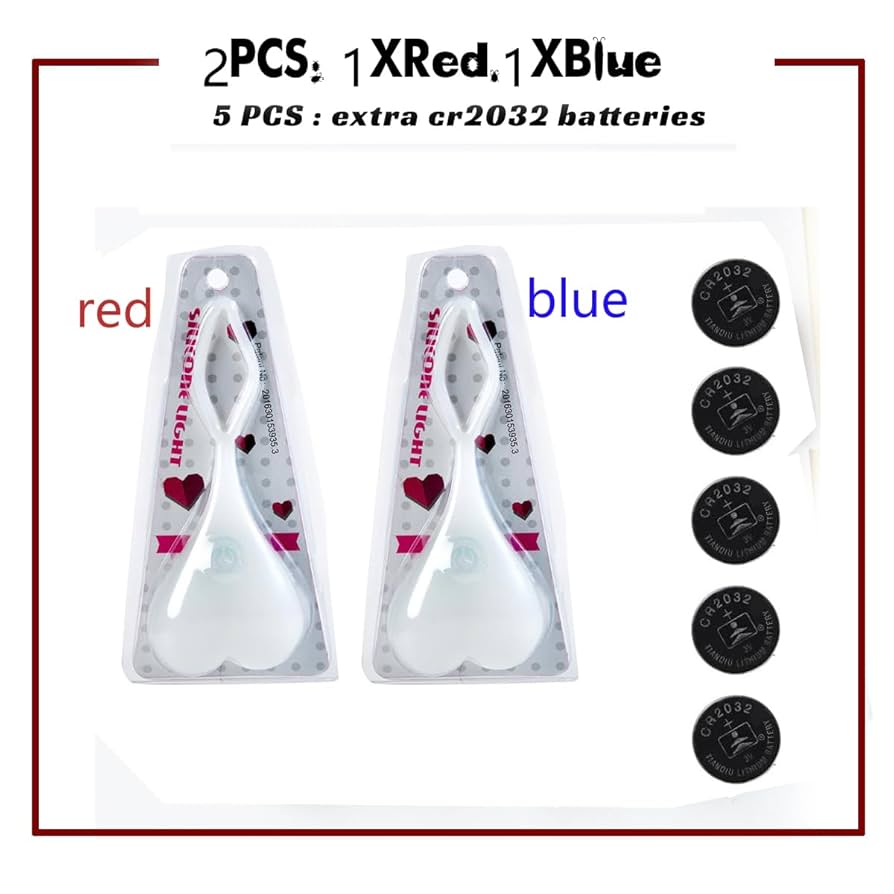 HOMEYA 2 Pack LED Bike Tail Lights, Bicycle Rear Cycling Safety Lights Clip On Strobe Warning Flashing Blinking Reflective Light Accessories