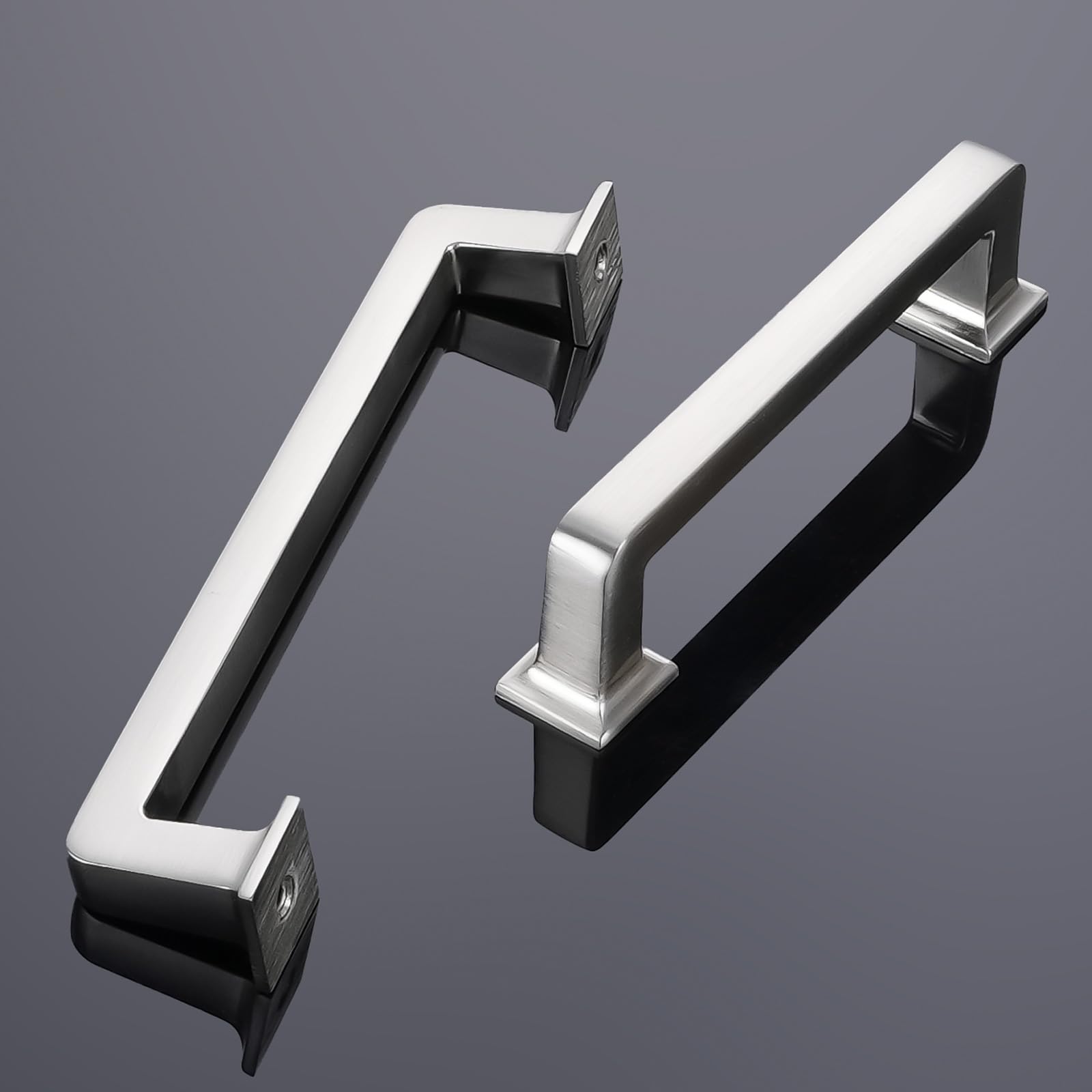 Schrankgriffe aus gebürstetem Nickel, 320 mm, für Küchenschränke, Schrank-Hardware für Schubladengriffe, 10 Stück