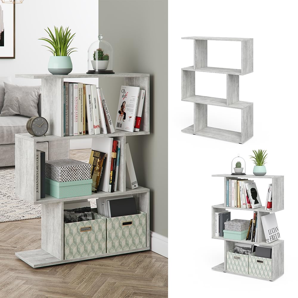 Vicco Divisorio per ambienti Levio, Grigio, 70 x 97.4 cm, per una suddivisione flessibile degli spazi e un utilizzo su entrambi i lati