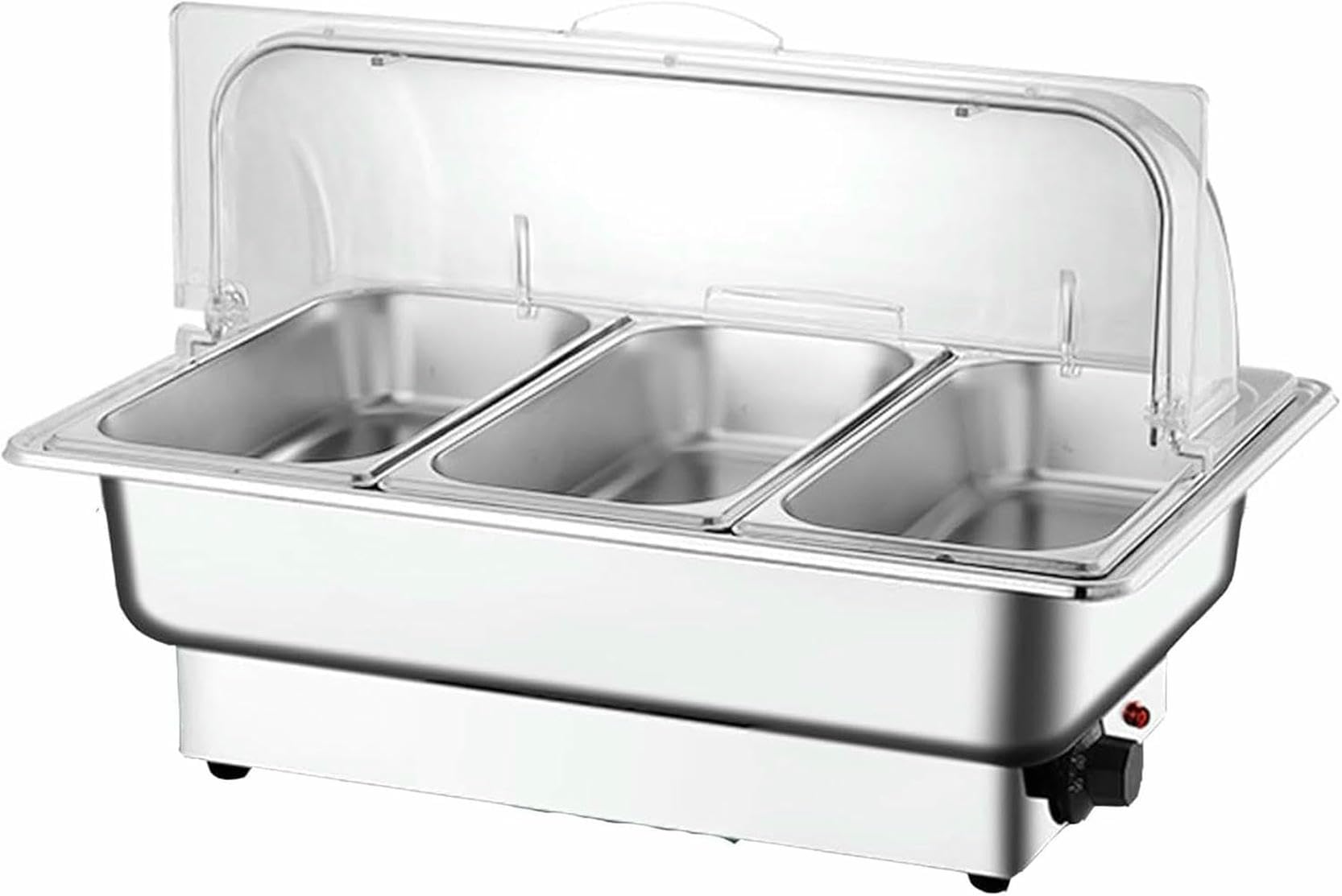 Food warmers,buffet server food warmer,hot plates Rectangular Stainless Steel Buffet Heater Set Of 13.5 Liters Hot Pot Buffet Game Stainless Steel Buffet Heater For Catering Events Fi A-Single Grid,A-