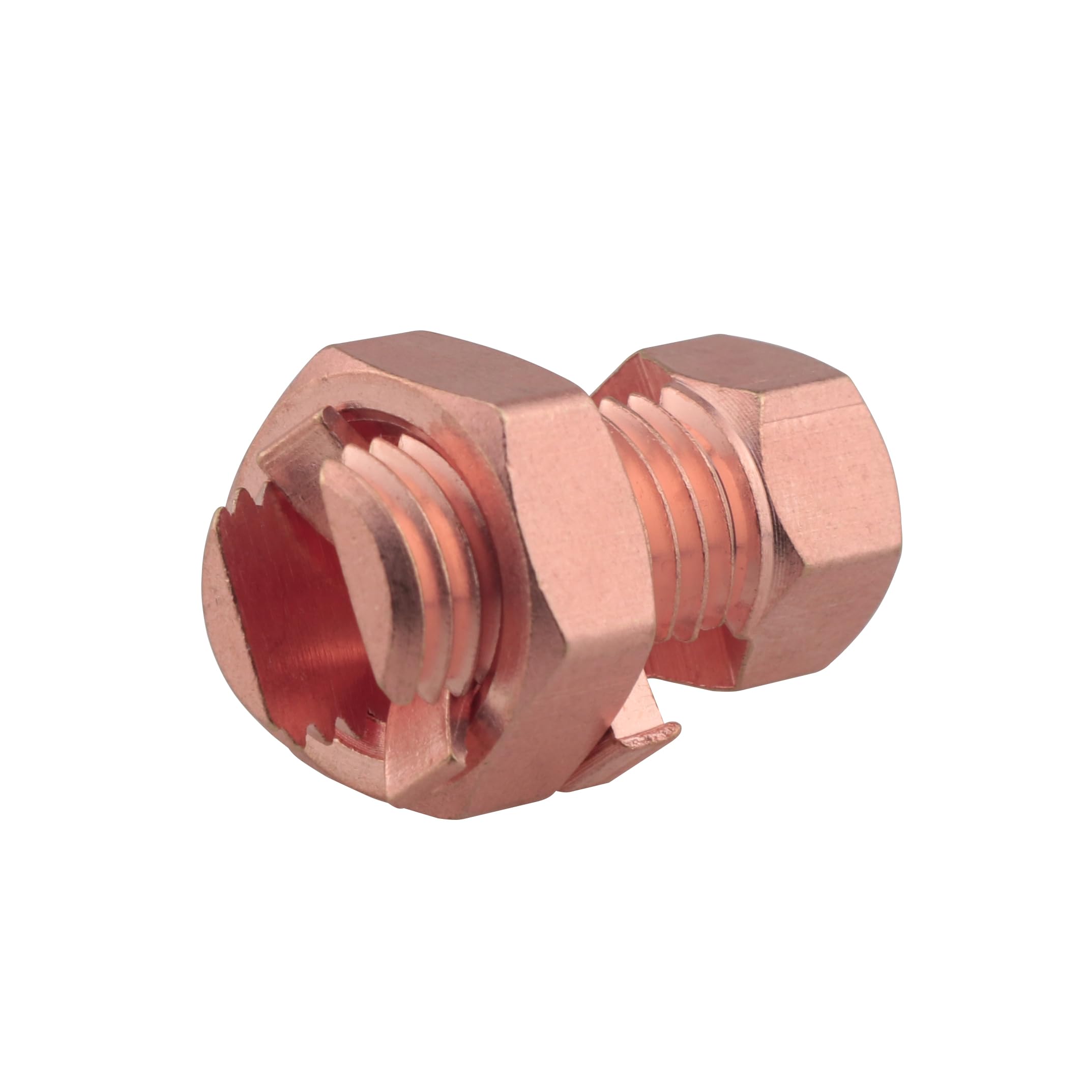 Copper Split Bolt Connectors - 4 Pack -5 Copper Split Bolt Connectors - 4 Pack -5
