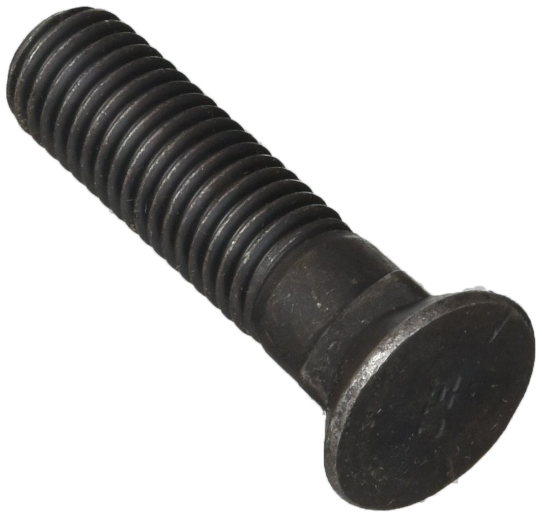 The Hillman Group 260129 5/8-Inch x 2 1/2-Inch Plow Bolts, 25-Pack, Black