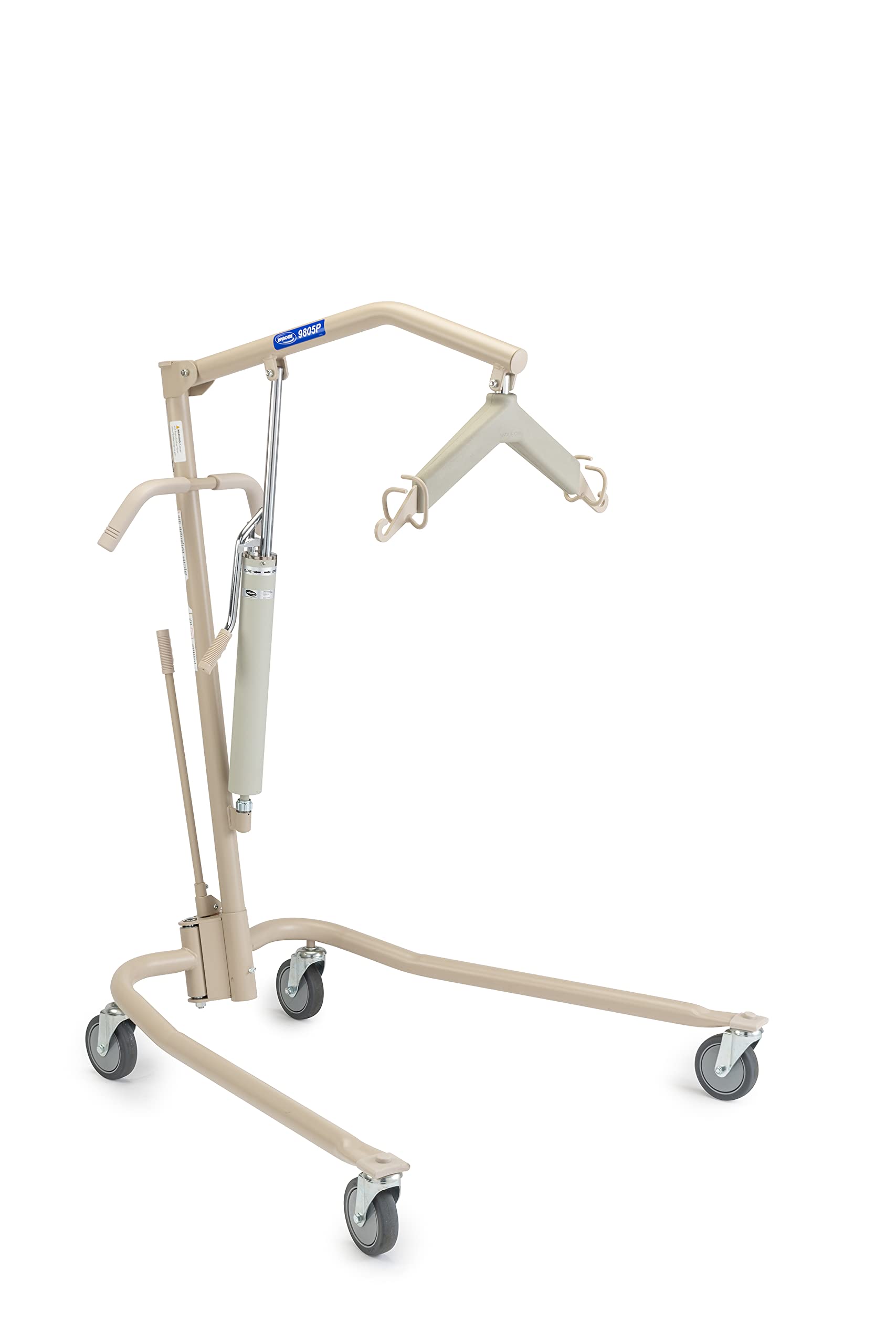 Invacare Lightweight Hydraulic Patient Lift, Beige, 450 lb. Weight