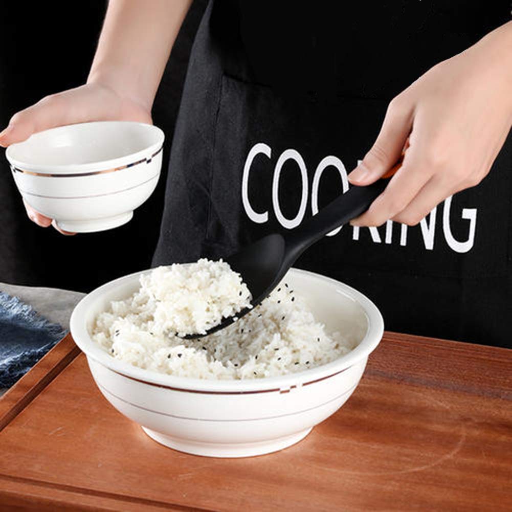 Cuillère à Riz Intégrée En Silicone, Cuillère à Salade Multicolore En Gel De Silice, Cuillère De Cuisson De Gâteaux, Cuillère De Cuisine, Outils De Cuisine